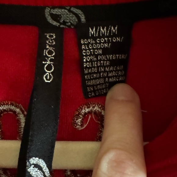 Ecko Red Velour Track Jacket - Picture 3 of 5